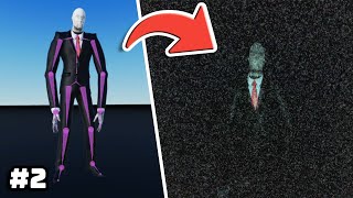 Roblox Slenderman Remake Devlog #2 | Slenderman Rigging, Mechanics, \& Deathscreen