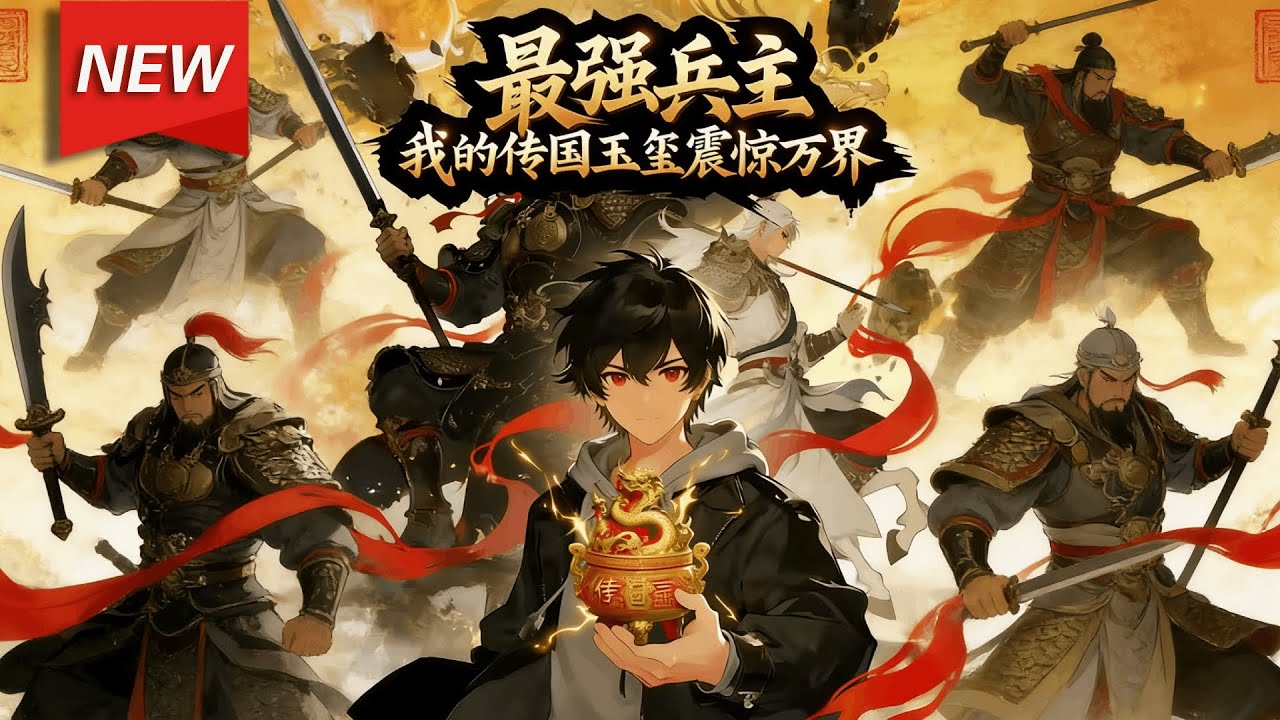 MULTISUB📢新番上线《最强兵主：我的传国玉玺震惊万界》第1~70集丨陆云意外觉醒神级兵符传国玉玺，获20倍增幅天赋与“受命于天”能力，召唤大秦锐士，解锁历史名将，一路越级打怪破纪录！#破晓动漫社