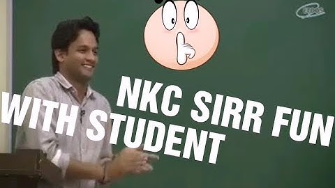 NKC SIR FUN WITH STUDENTS AT ETOOS,KOTA,PHYSICS FACULTY