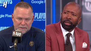 Thumbnail for Inside the NBA reacts to Malone HEATED Interview & Nuggets loss