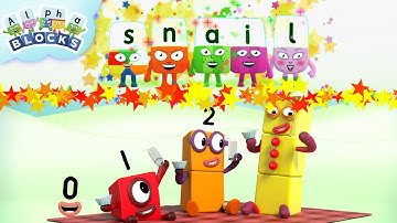 Learn Reading and Counting! | Level 3 learning Alphablocks & Numberblocks | @Blocks-Universe