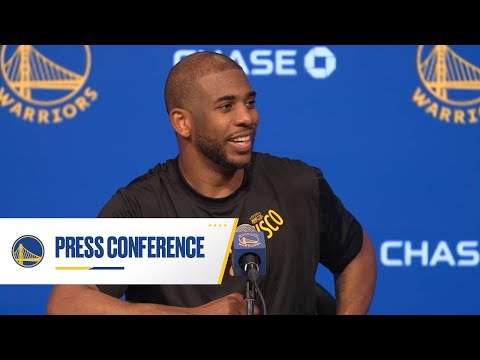 Chris Paul Recaps Golden State Warriors Win vs Memphis | March 20, 2024