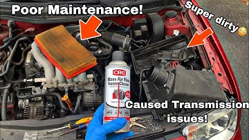 Will Cleaning Mass Airflow Sensor fix running LEAN & HARSH TRANSMISSION SHIFTS? (MK4 VW JETTA)