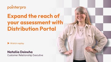 Expand the reach of your assessment with Distribution Portal ⎮ Pointerpro