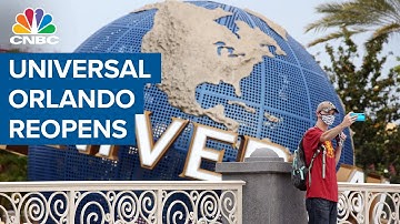 Universal Orlando reopens - Here