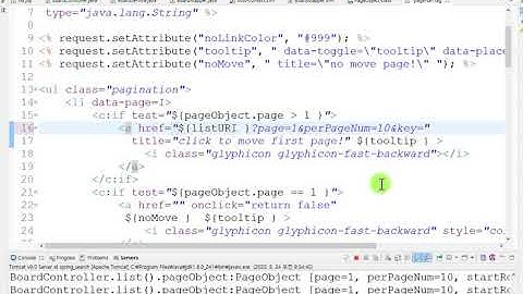 Webjjang Spring 02-08 무조건 검색 게시판 - 검색 페이지네이션 적용(웹짱과 함께하는 스프링)
