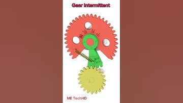 Gear Intermittent Mechanism #design #machine