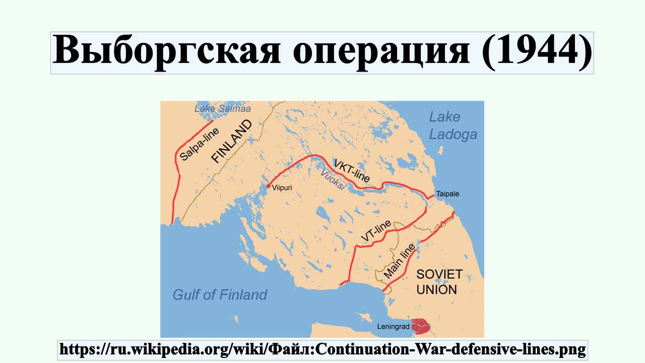 Операция по освобождению карельского перешейка