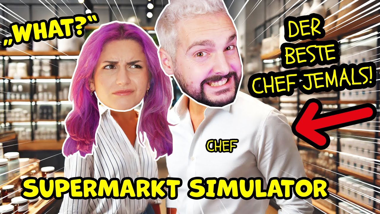 KAAN IST 1 TAG DER BESTE CHEF im Supermarkt Simulator! Aber wir haben Probleme mit der Bank