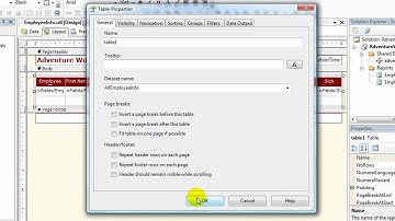 Simple Reports for AdventureWorks