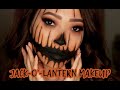 Halloween Jack-O-Lantern Makeup 🎃