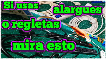 ¿Por qué algunos electrodomésticos dicen que no se debe usar alargador?