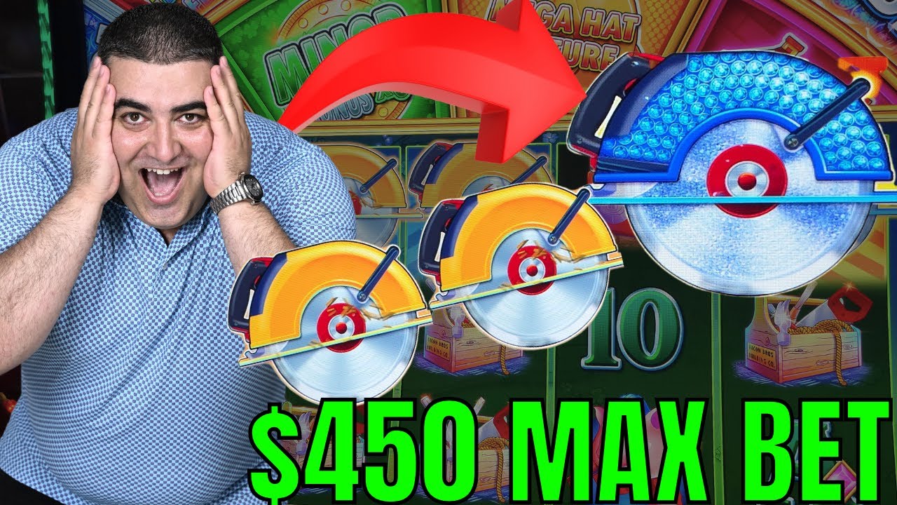 1st Time On YouTube - $450 Max Bet DIAMOND WHEEL BONUS Goes WILD!