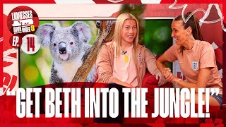 Beth England Chats I'm A Celeb & Favourite Tattoos 🐨 | Ep.14 Lionesses Down Under Connected By EE