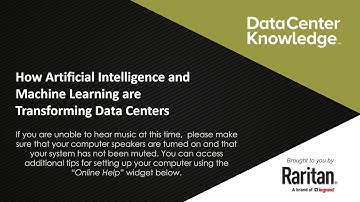 How Artificial Intelligence (AI) and Machine Learning are Transforming Data Centers (Webinar)