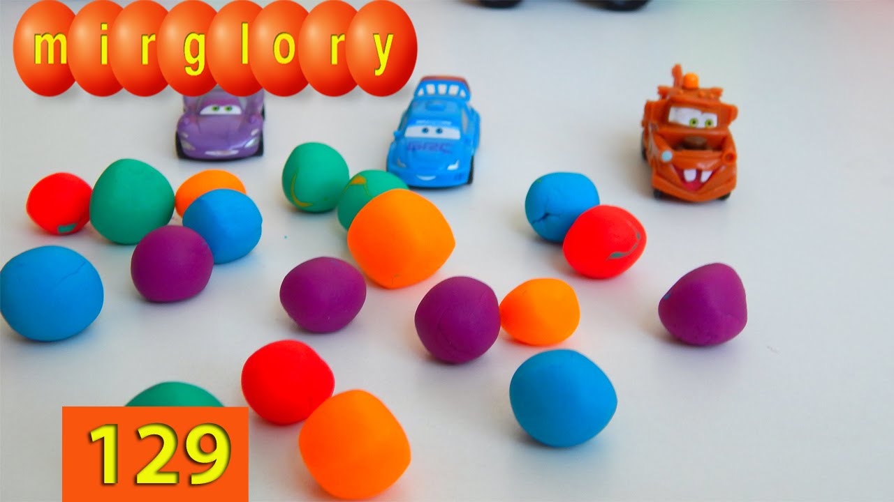 Машинки про шарики. Цветные шарики и машинки для детей. Машинки и мячики. Шарики машина из пластилина.