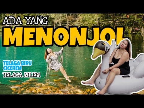 ADA YANG MEN0NJ0L DI KUNINGAN  | Telaga Biru Cicerem dan Telaga Nilem