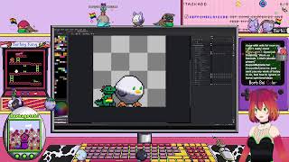The Trevor Project Twitch Charity Stream [Day One || Pixel Art in Aseprite] !season !fish !borb