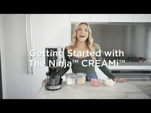 Ice Cream Maker  Getting Started (Ninja™ CREAMi™) 