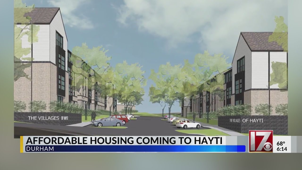 Durham's Hayti community getting affordable housing