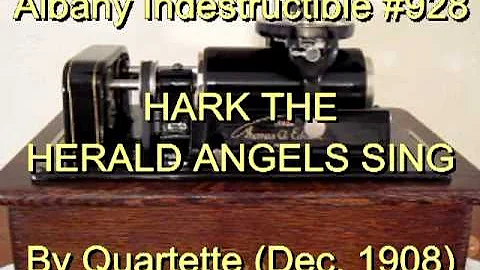 928 - HARK THE HERALD ANGELS SING, Carol by Quarte...