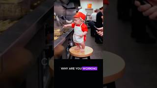 Newborn Working At Mcdonalds
