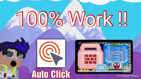 How To Setting Auto Click For BFG (LGRID) - Growtopia