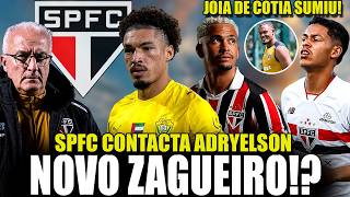 AS COISAS MUDAM NÃO É MESMO! SPFC TENTOU XERIFÃO PRA ZAGA! ADRYELSON É ALVO! LUCIANO FORA! RYAN SOME