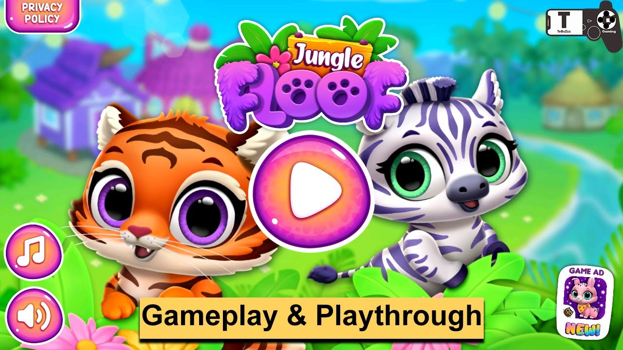 Jungle FLOOF - Island Pet Care Bears Gameplay 🤎🐻