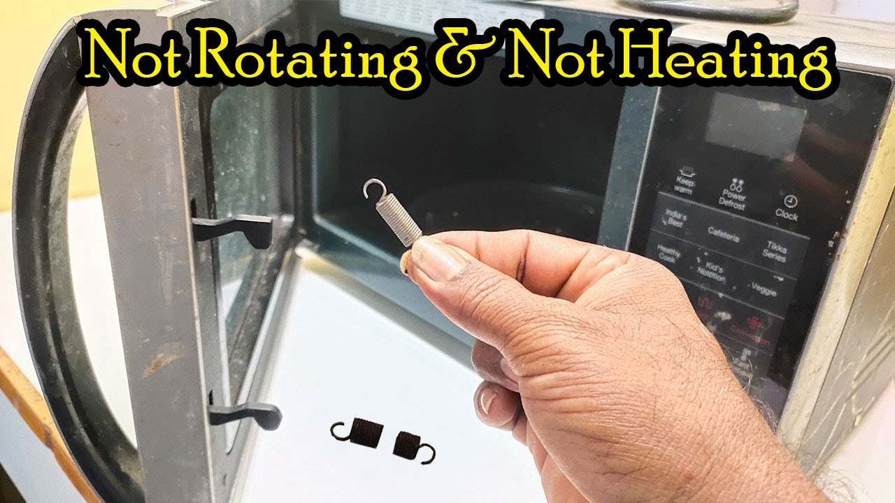 Microwave Oven Spring Replacement - YouTube