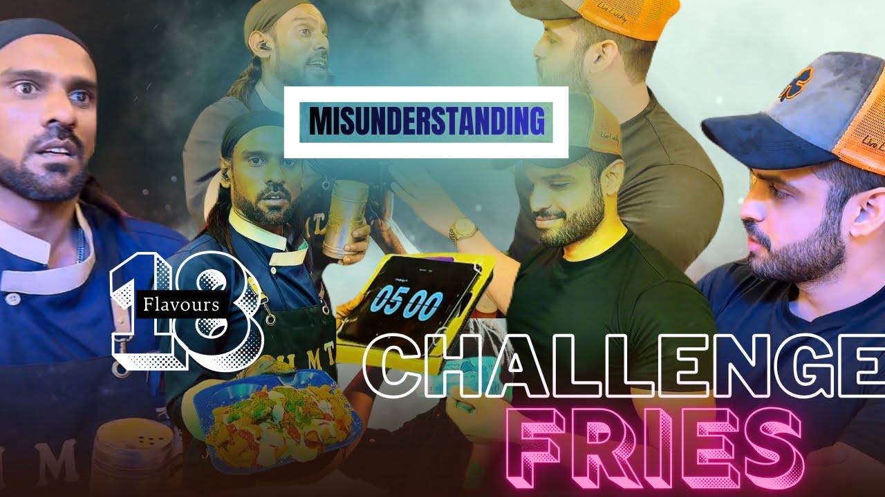 Small Confusion, Big Reaction 😅 | Fries Challenge