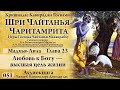 Чайтанья-Чаритамрита-051 Мадхья-Лила. Глава 23. Любовь к Богу — высшая цель жизни. Аудиокнига.