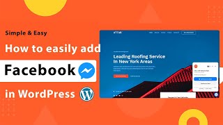 How to add Facebook Chat Messenger to WordPress Website | Simple & Easy