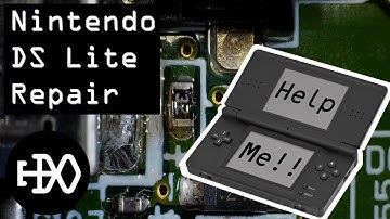 How to fix Nintendo DS Lite (dead with no power)
