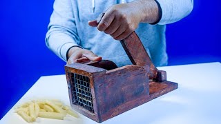 How to make a potato cutting machine by Mr b z q 726 views 4 months ago 9 minutes, 56 seconds