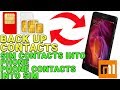 How to Copy Backup SIM Contacts Into Redmi Note 4 Redmi 5A and Redmi All...