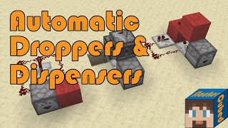 Minecraft Automatic Droppers and Dispensers Explained (Java Edition)
