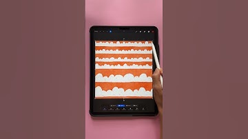 Clouds Pattern Play in Procreate