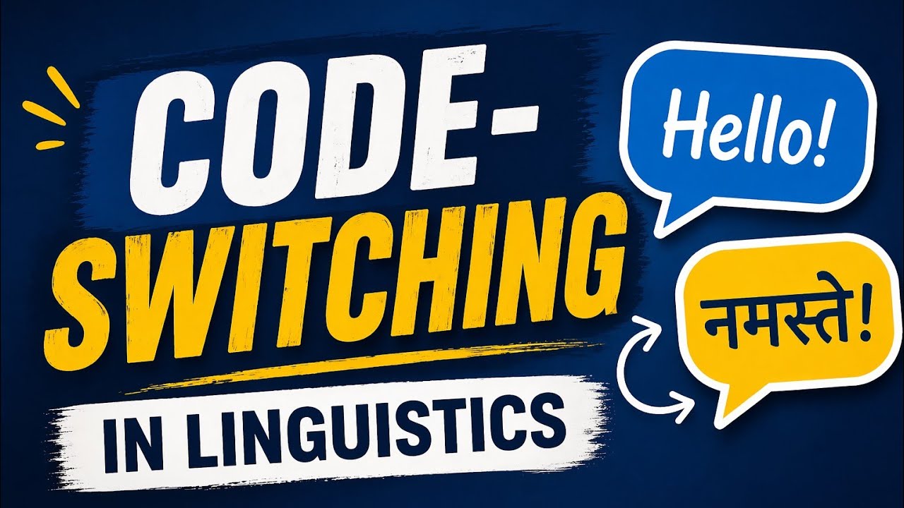 Code switching in Linguistics - YouTube
