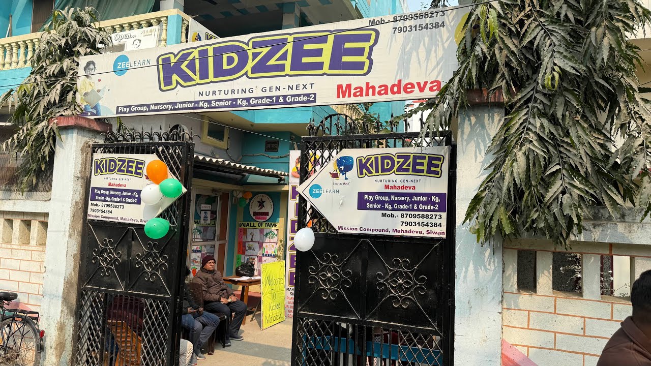Siwan Ka Sabse Best Pre-School 🤩 KIDZEE #Siwan | Keshari Vlogtech