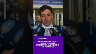 NATALIO MEMA HABLO SOBRE EL NUEVO PROYECTO DEL GOBIERNO DE MENDOZA
