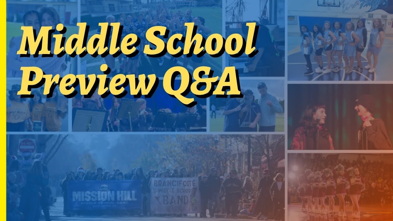Recording: Preview of Middle School
