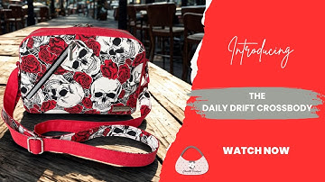 Het Daily Drift Crossbody Bag Patroon - Introductievideo met testerfoto