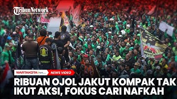 Ribuan Driver Ojol Jakarta Utara Kompak Tak Ikut Aksi, Fokus Cari Nafkah