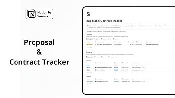 How to Manage Proposals and Contracts in Notion (Freelancers & Agencies)