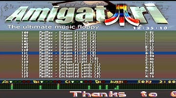 AMIGA VIDEO 169 INSECT IN SPACE MAD MAX CHIP MUSIC AmigAtari DEMO Oxygene ATARI ST IN