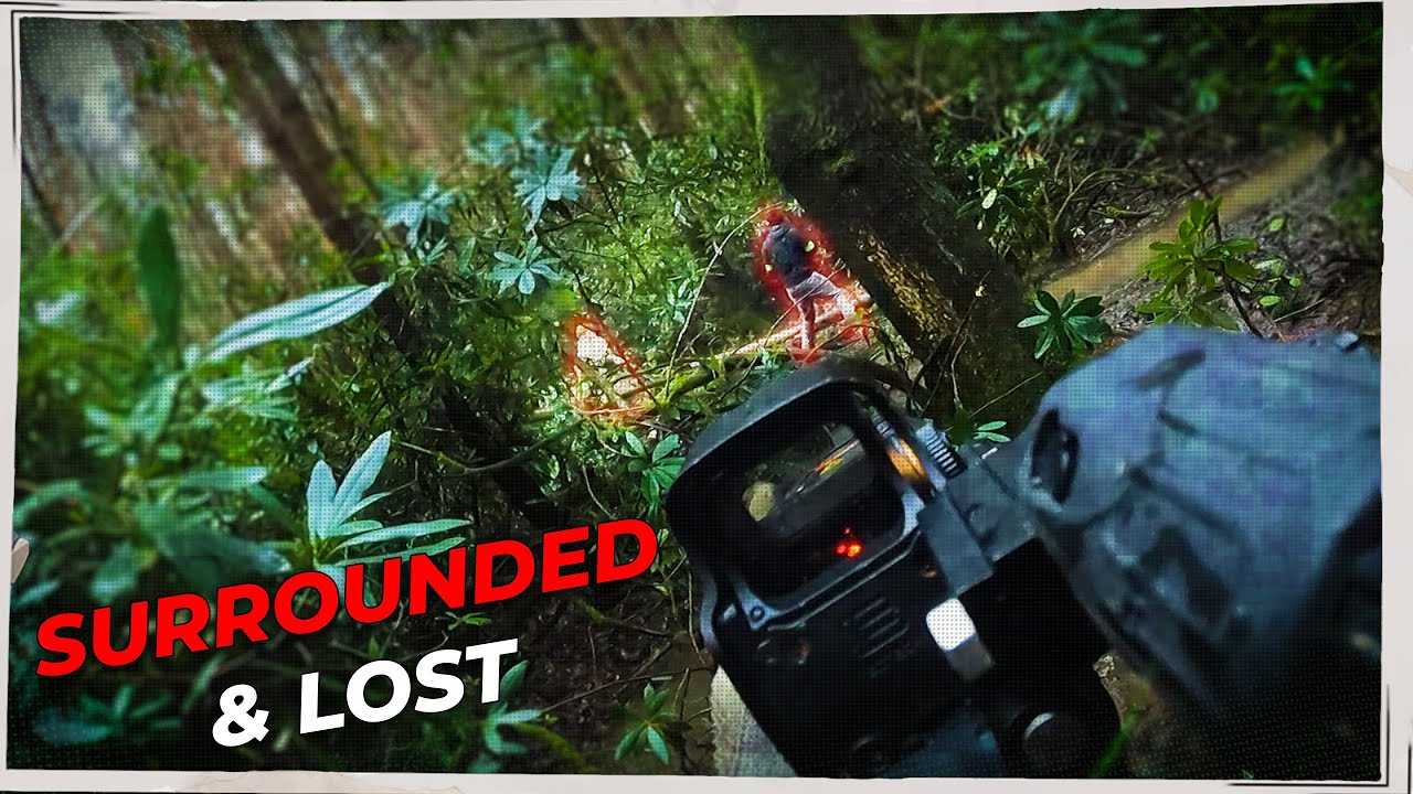 SURROUNDED by Enemies in the Woods Driverwood Airsoft YouTube