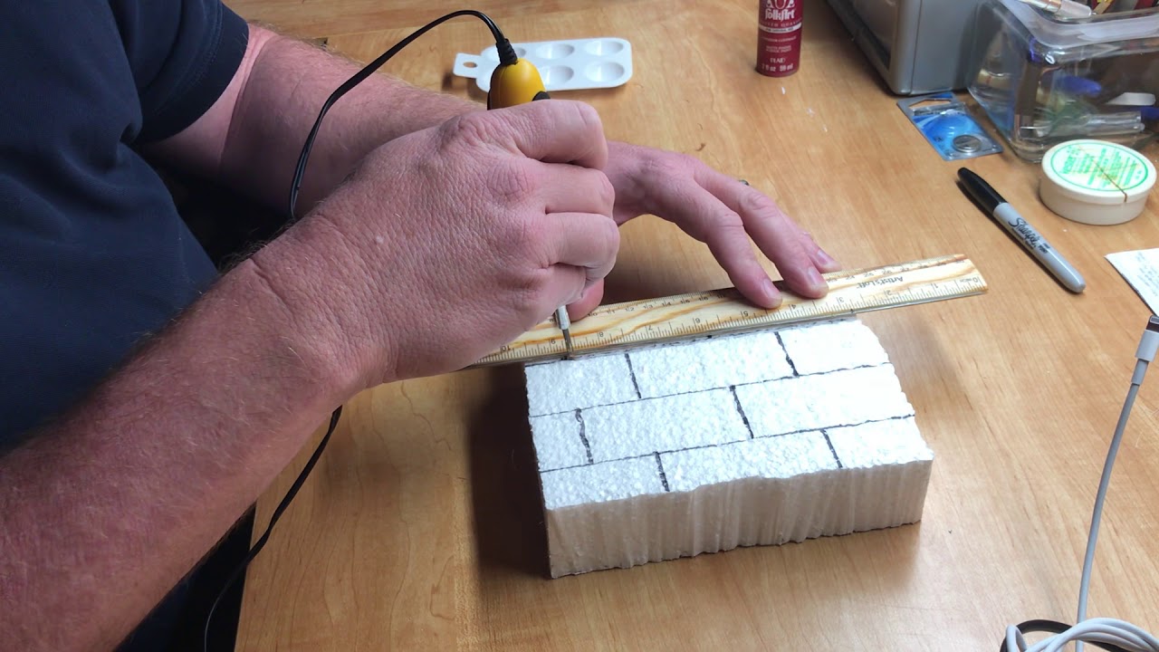 How to make bricks out of styrofoam YouTube
