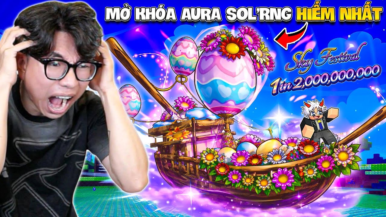 MÌNH TRỞ LẠI Sol's RNG SAU 500 NGÀY VÀ MỞ KHÓA AURA 1 TRONG 2 TỶ