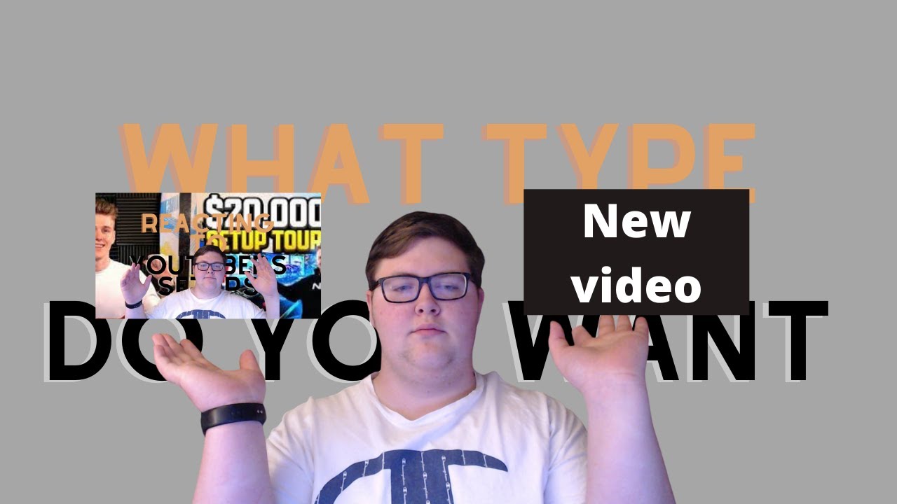 What do you guys want to see? - YouTube